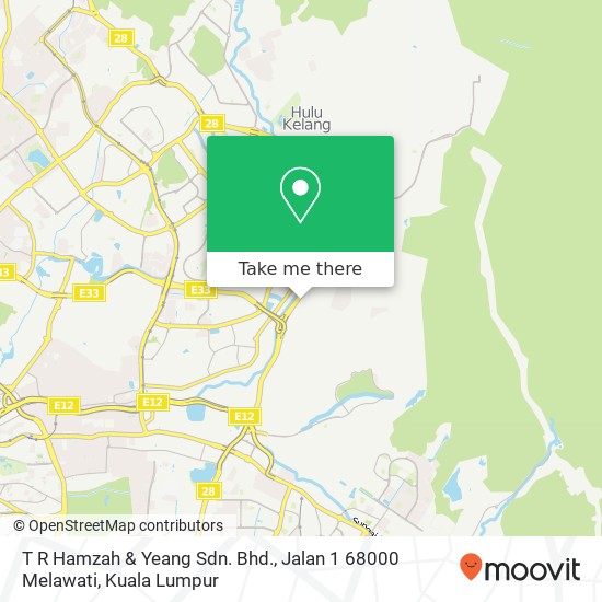 Peta T R Hamzah & Yeang Sdn. Bhd., Jalan 1 68000 Melawati