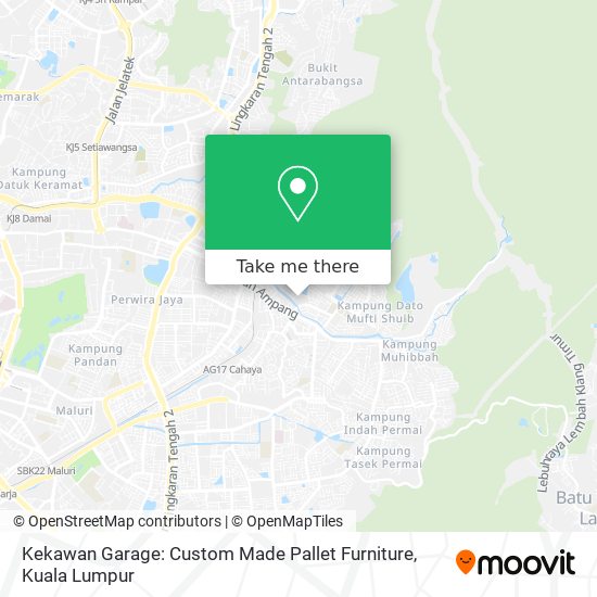 Peta Kekawan Garage: Custom Made Pallet Furniture