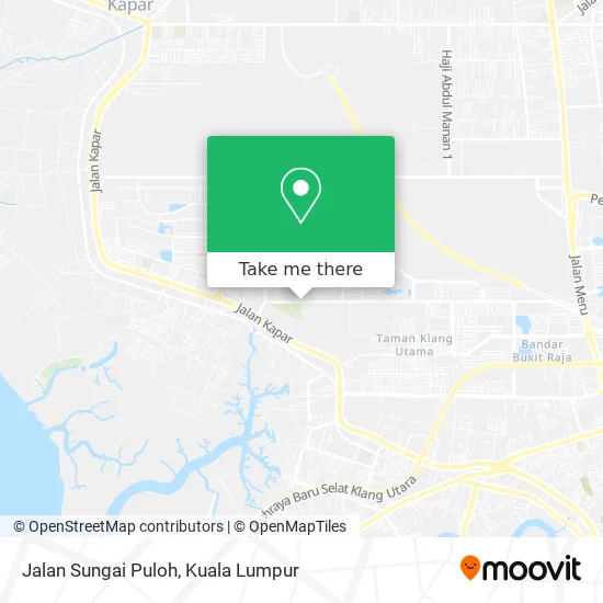 Jalan Sungai Puloh map