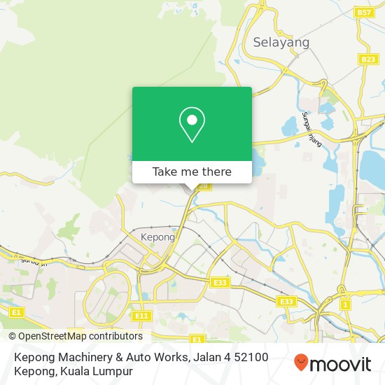 Peta Kepong Machinery & Auto Works, Jalan 4 52100 Kepong