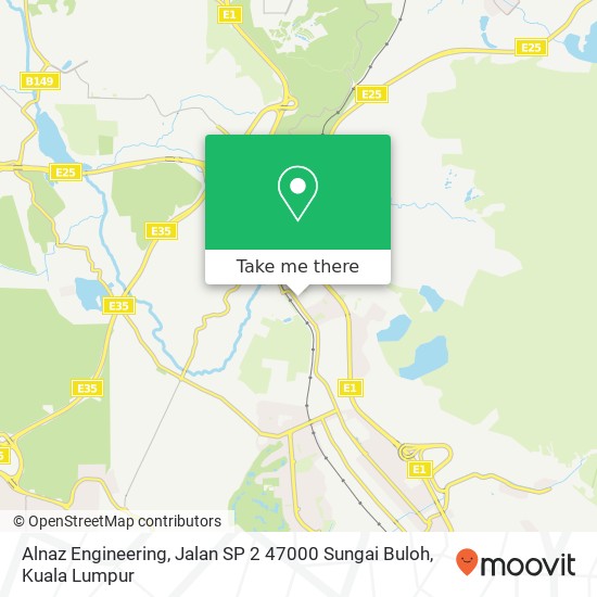 Alnaz Engineering, Jalan SP 2 47000 Sungai Buloh map