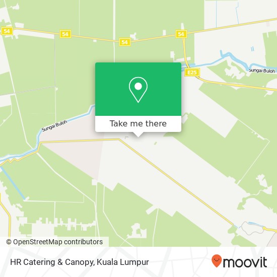 HR Catering & Canopy, Jalan Dato Hussain 45800 Jeram map