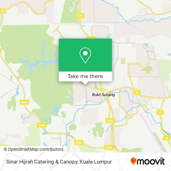 Sinar Hijrah Catering & Canopy map