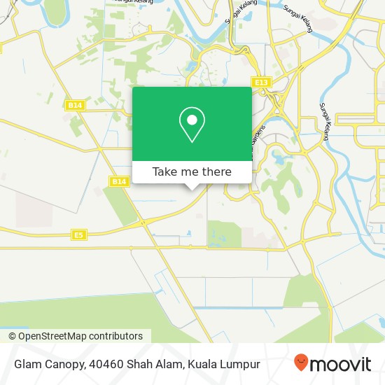 Glam Canopy, 40460 Shah Alam map
