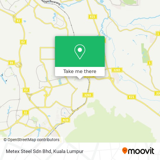 Metex Steel Sdn Bhd map