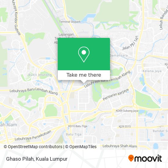 Ghaso Pilah map