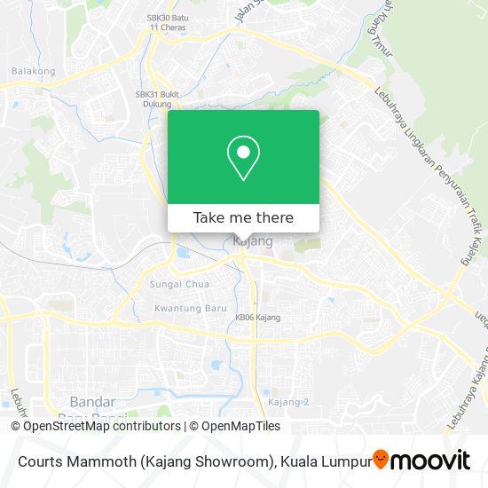 Peta Courts Mammoth (Kajang Showroom)