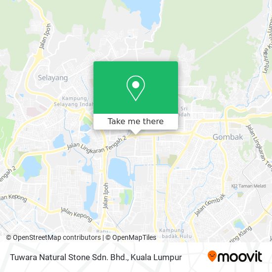 Tuwara Natural Stone Sdn. Bhd. map