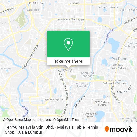 Peta Tenryu Malaysia Sdn. Bhd. - Malaysia Table Tennis Shop