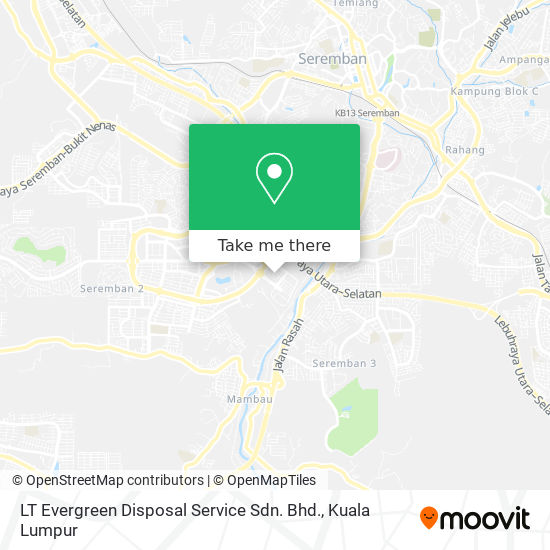 LT Evergreen Disposal Service Sdn. Bhd. map