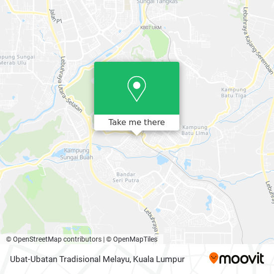 Peta Ubat-Ubatan Tradisional Melayu