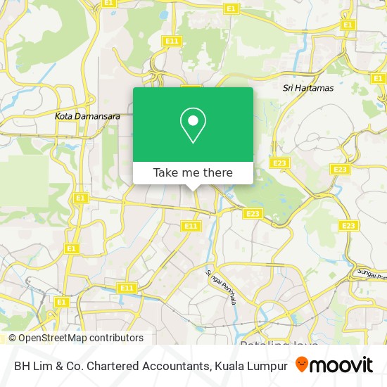 BH Lim & Co. Chartered Accountants map