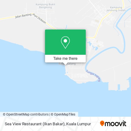 Sea View Restaurant (Ikan Bakar) map