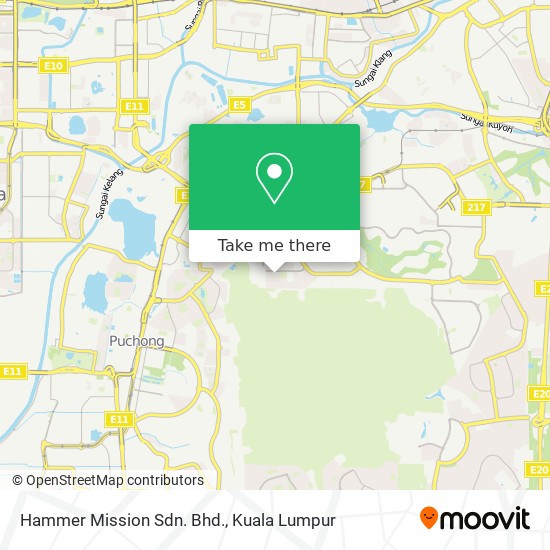 Hammer Mission Sdn. Bhd. map