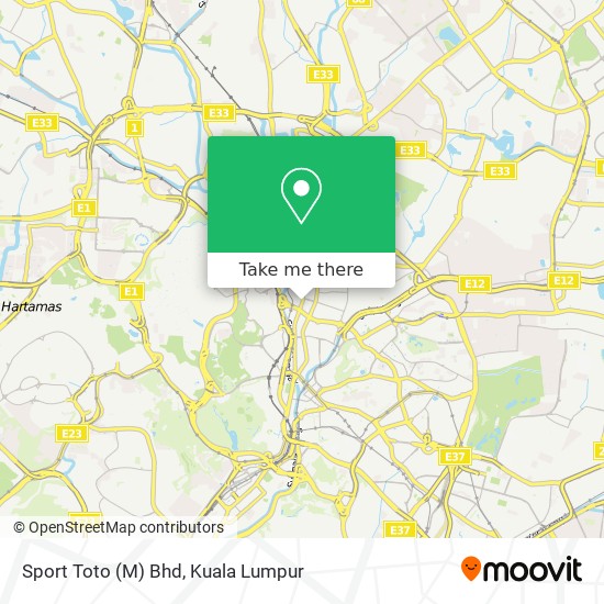 Sport Toto (M) Bhd map