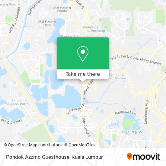 Pondok Azzmo Guesthouse map