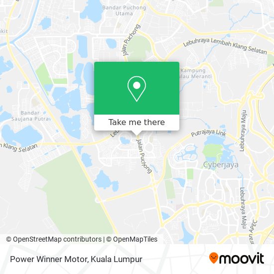 Power Winner Motor map