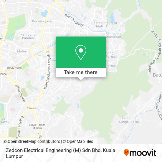 Zedcon Electrical Engineering (M) Sdn Bhd map