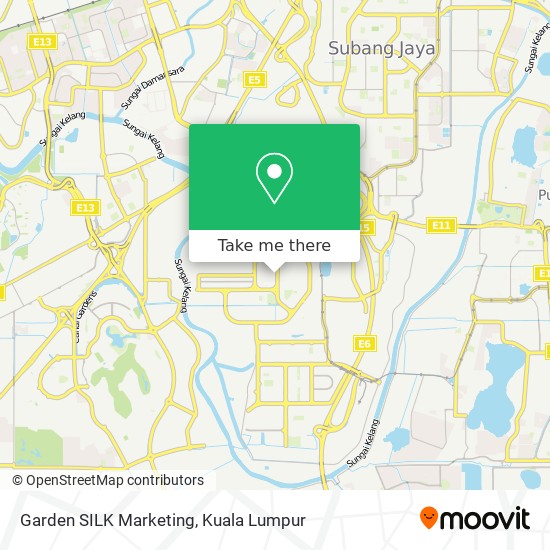 Garden SILK Marketing map
