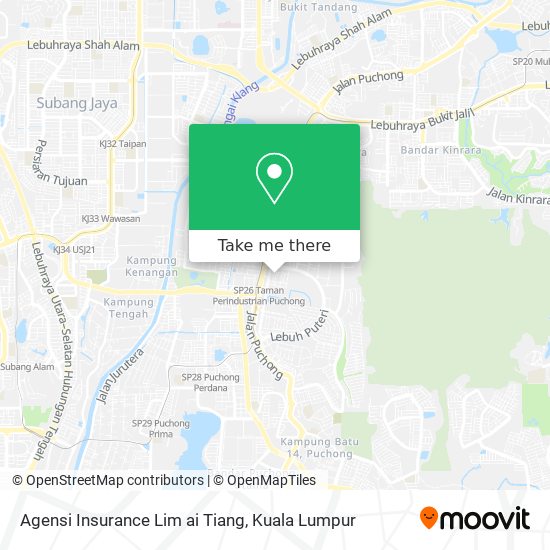 Peta Agensi Insurance Lim ai Tiang