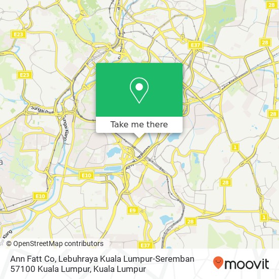 Ann Fatt Co, Lebuhraya Kuala Lumpur-Seremban 57100 Kuala Lumpur map