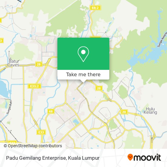 Padu Gemilang Enterprise map