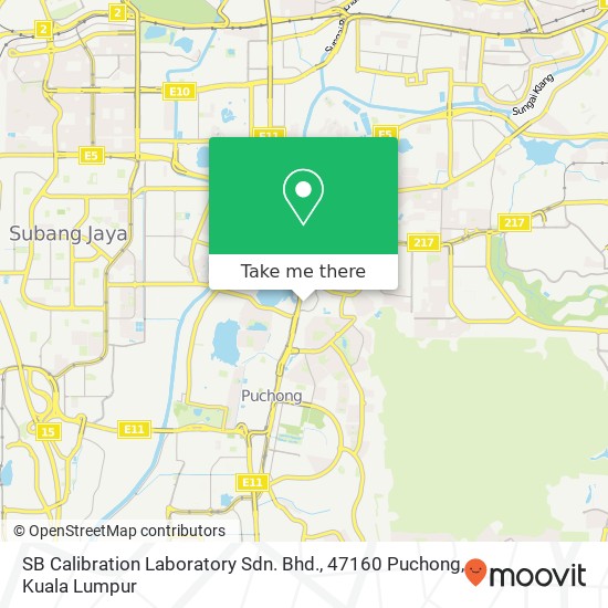 SB Calibration Laboratory Sdn. Bhd., 47160 Puchong map