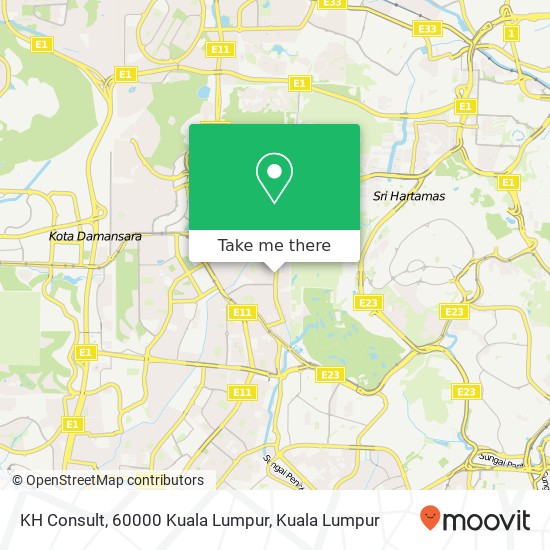 Peta KH Consult, 60000 Kuala Lumpur