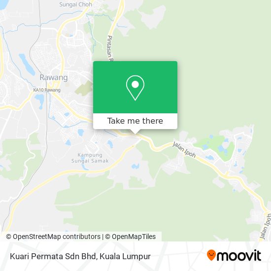Kuari Permata Sdn Bhd map