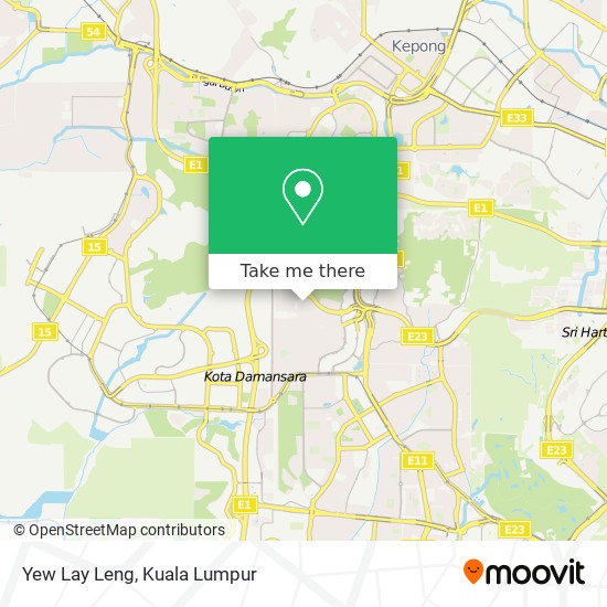 Yew Lay Leng map