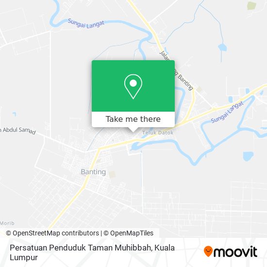 Persatuan Penduduk Taman Muhibbah map