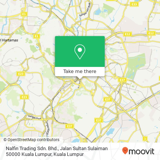 Nalfin Trading Sdn. Bhd., Jalan Sultan Sulaiman 50000 Kuala Lumpur map
