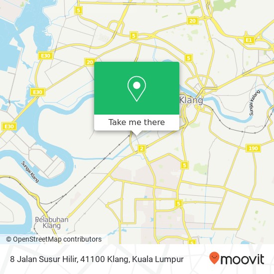 8 Jalan Susur Hilir, 41100 Klang map