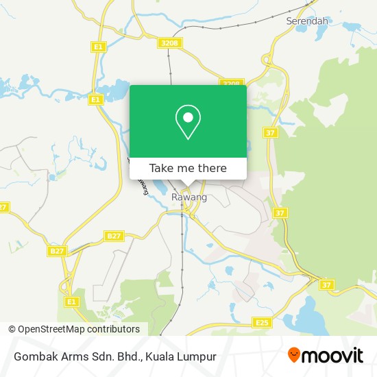 Gombak Arms Sdn. Bhd. map