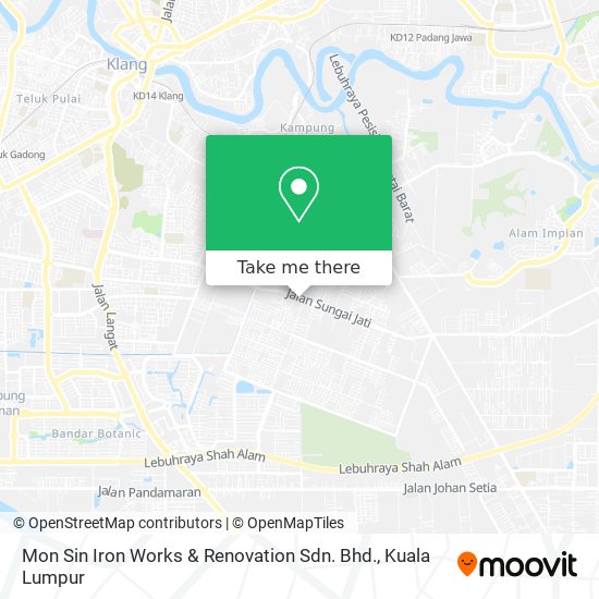 Mon Sin Iron Works & Renovation Sdn. Bhd. map