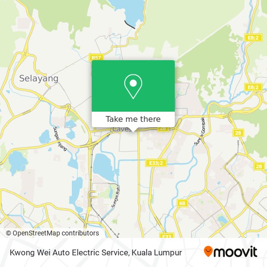 Kwong Wei Auto Electric Service map