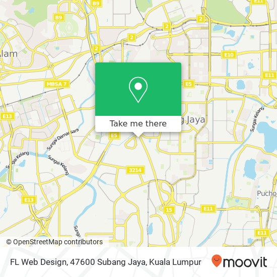 FL Web Design, 47600 Subang Jaya map