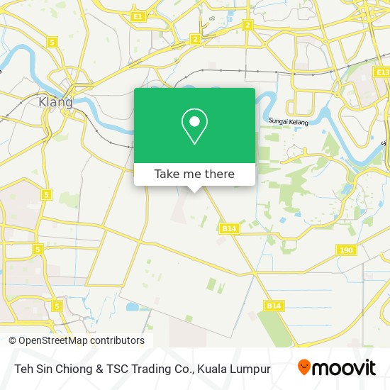 Teh Sin Chiong & TSC Trading Co. map
