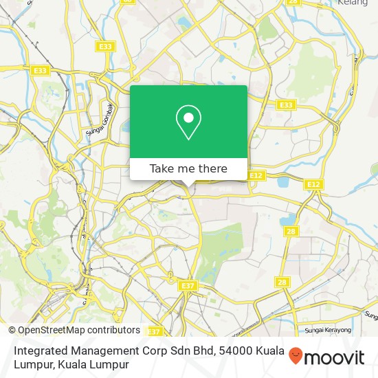 Integrated Management Corp Sdn Bhd, 54000 Kuala Lumpur map