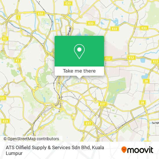 ATS Oilfield Supply & Services Sdn Bhd map