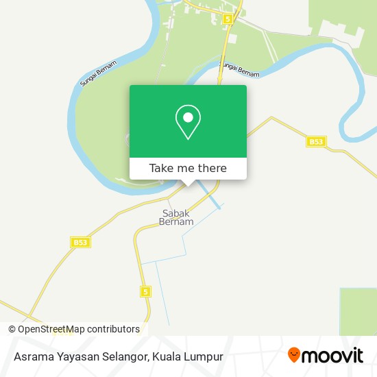 Asrama Yayasan Selangor map