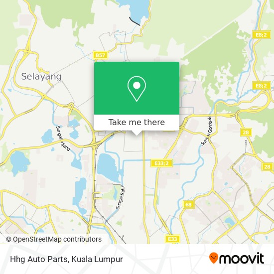 Hhg Auto Parts map