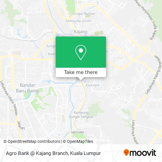 Peta Agro Bank @ Kajang Branch