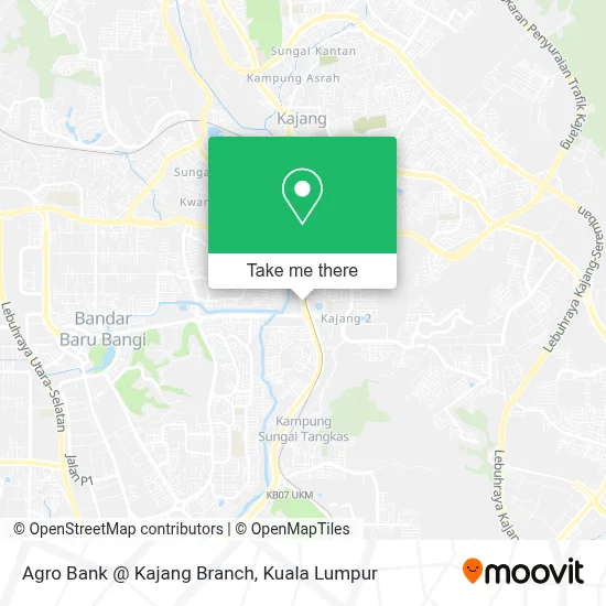 Agro Bank @ Kajang Branch map