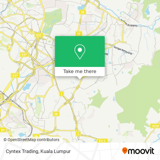 Cyntex Trading map