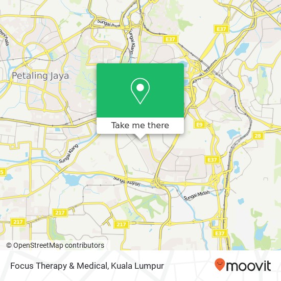 Focus Therapy & Medical map