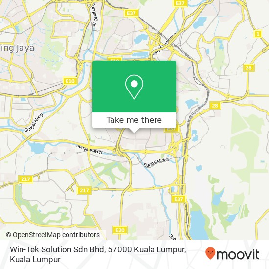 Win-Tek Solution Sdn Bhd, 57000 Kuala Lumpur map