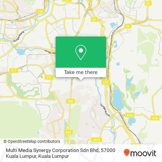 Multi Media Synergy Corporation Sdn Bhd, 57000 Kuala Lumpur map