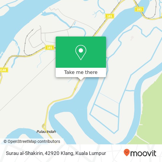 Surau al-Shakirin, 42920 Klang map