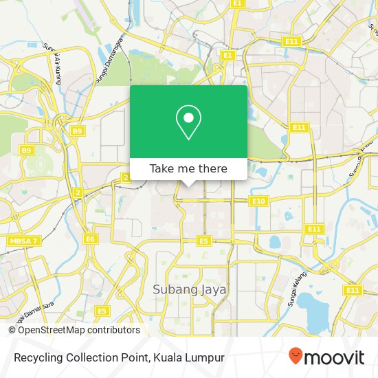 Recycling Collection Point map